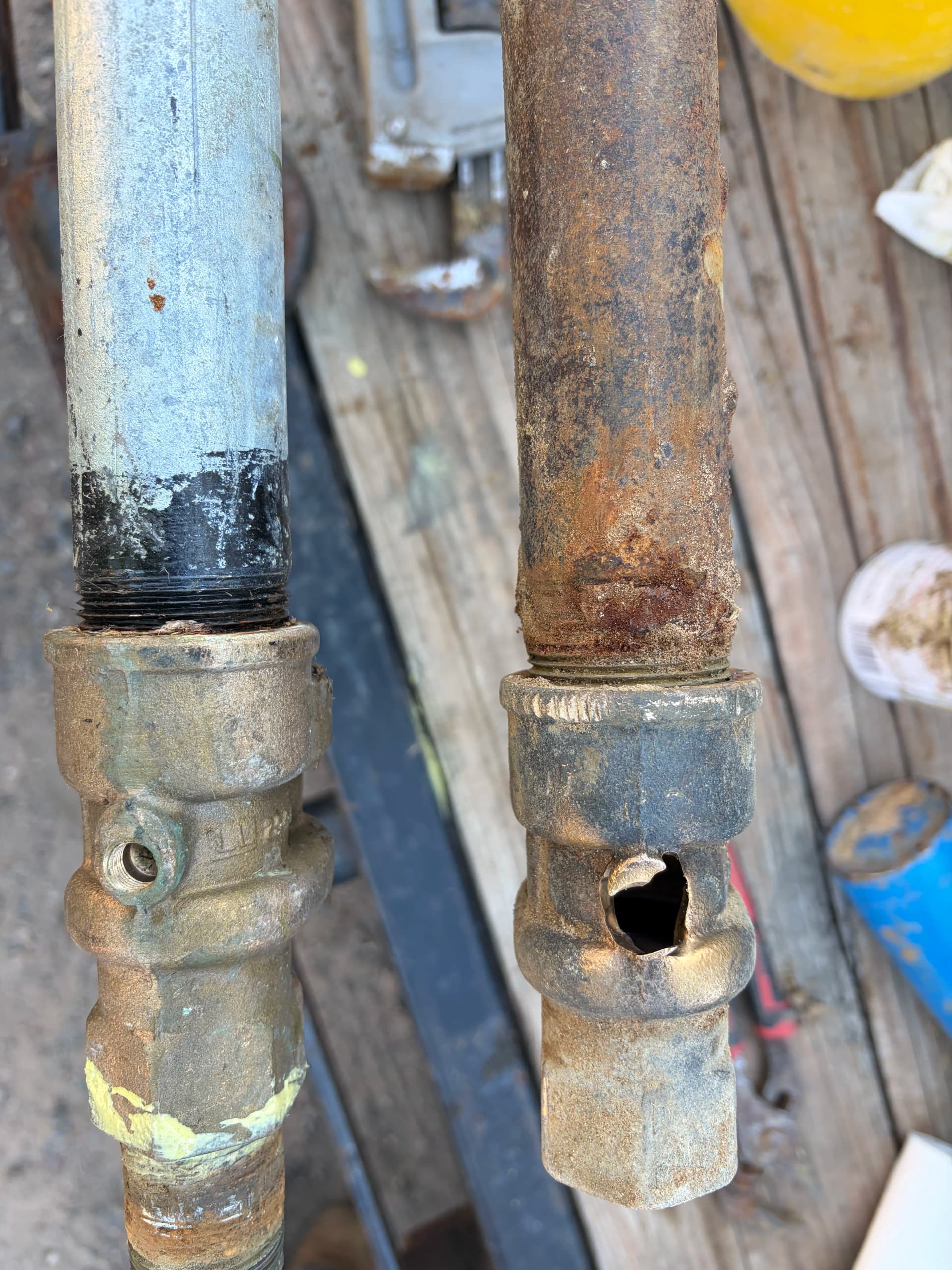 What a Leaking Yard Hydrant Looks Like When It Goes Too Long image