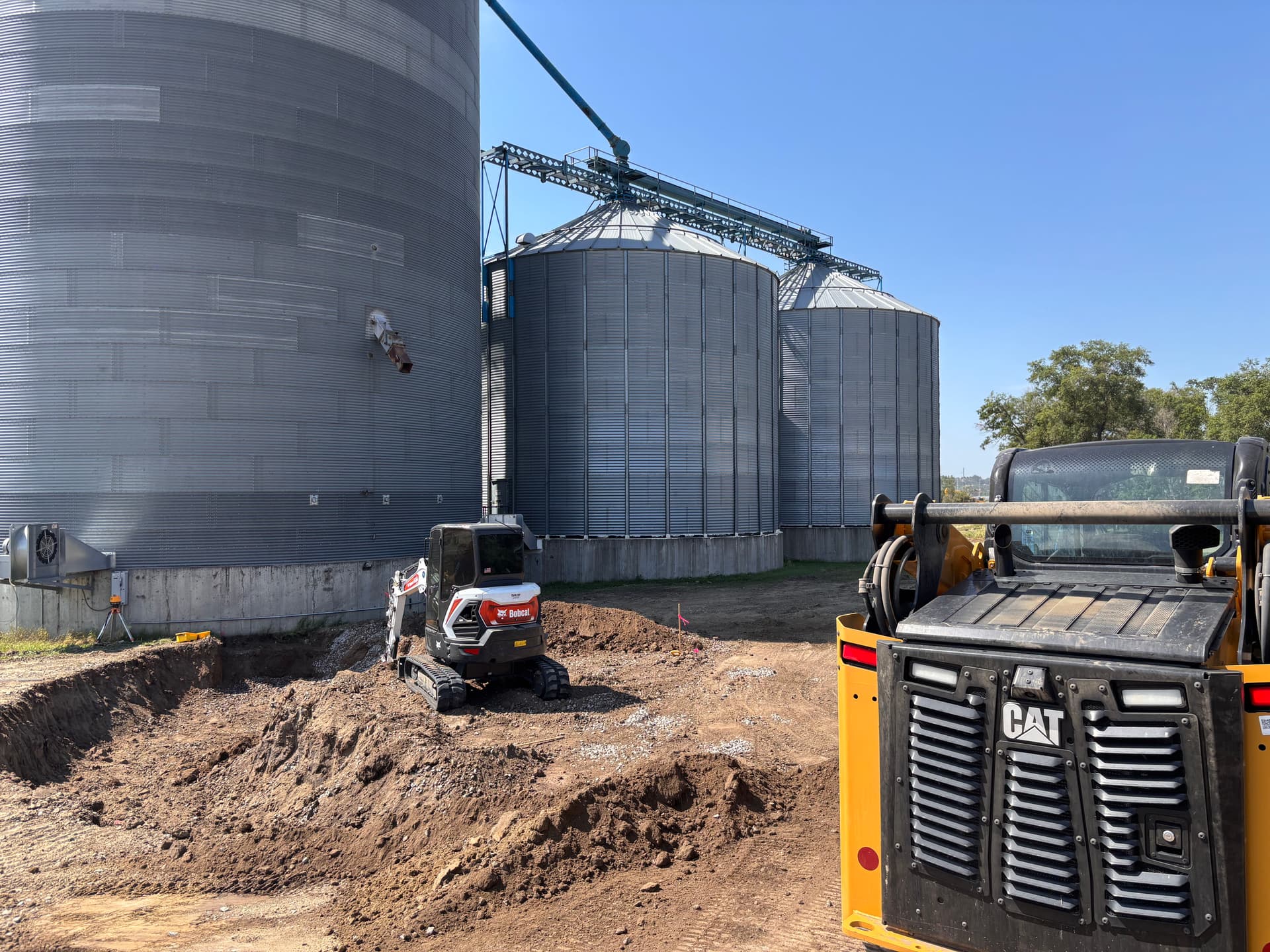 Gallery photos for Breaking Ground on a New 50-Foot Grain Bin in Bismarck ND: Image #5