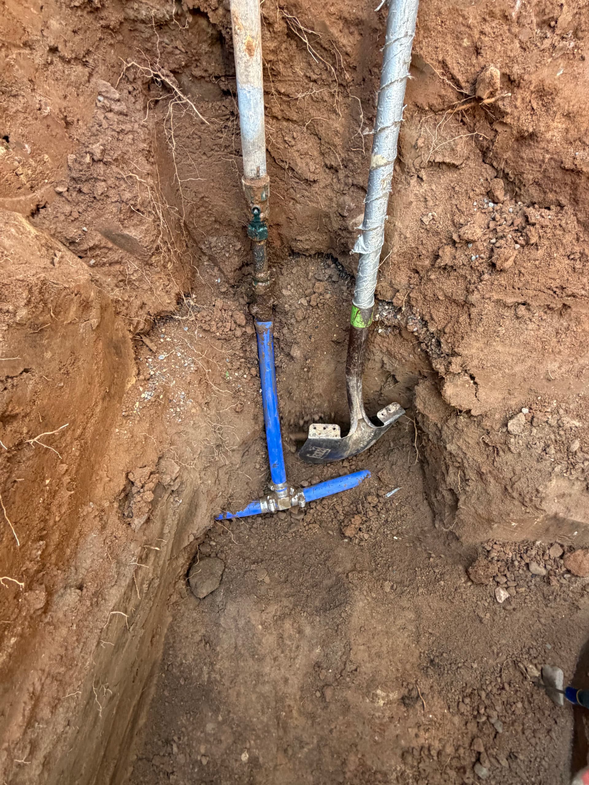 Gallery photos for Fixing a Botched Drinking Post and Yard Hydrant Installation in Stillwater: Image #2