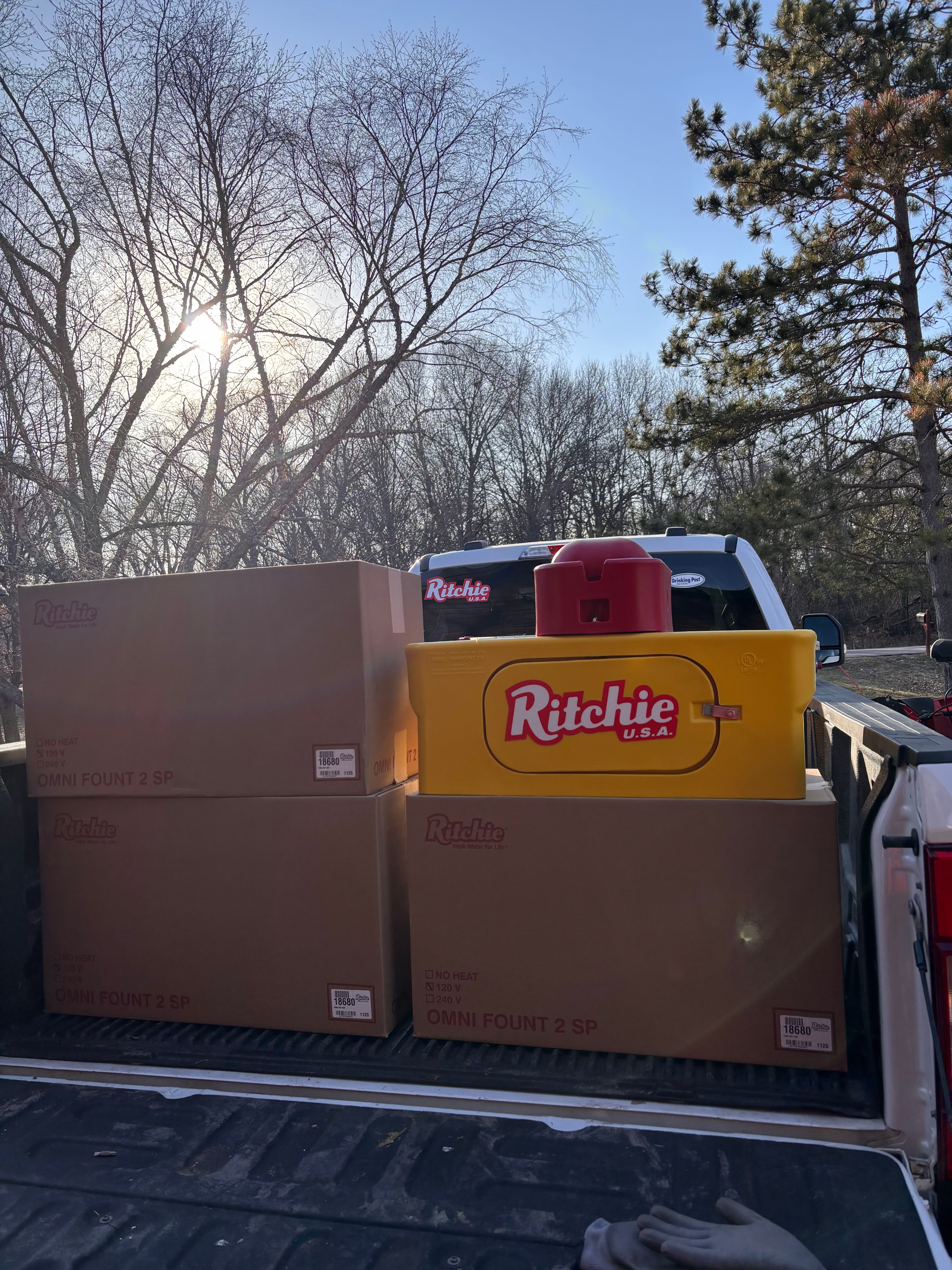 Project Exciting Preparations for Ritchie Waterers Installation image