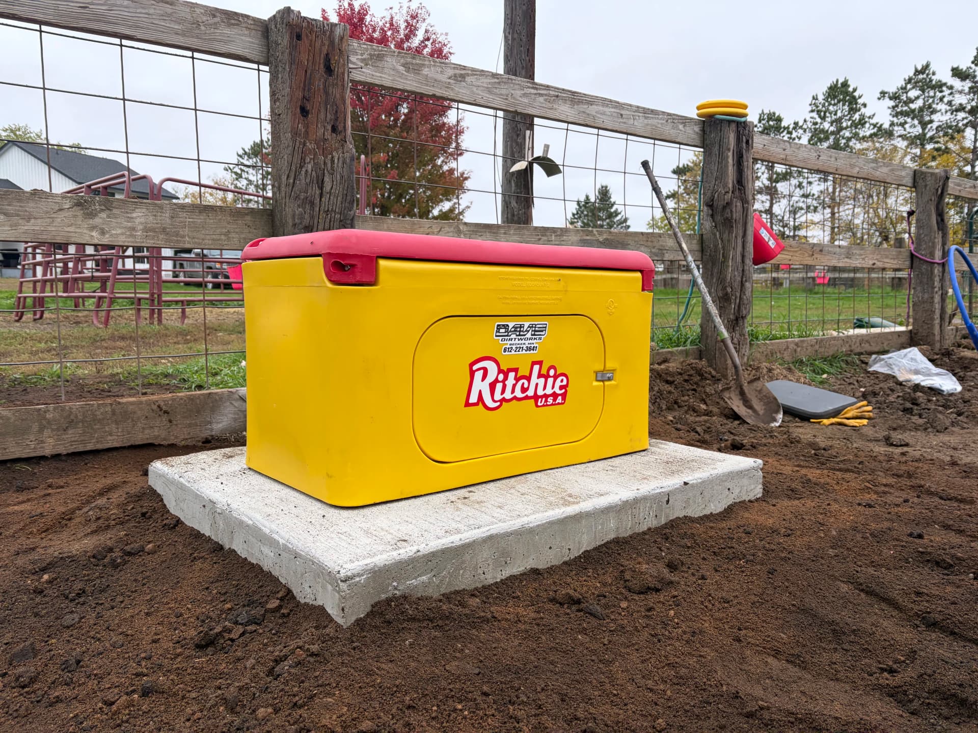 Ritchie EcoFount 1 Waterer Installation in Wadena image