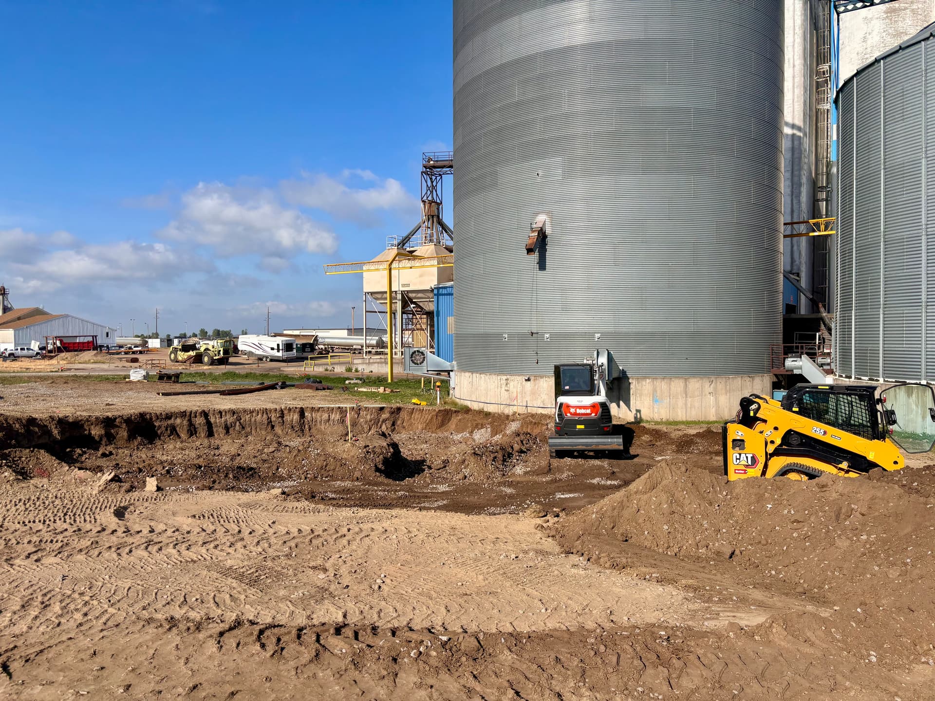 Gallery photos for Breaking Ground on a New 50-Foot Grain Bin in Bismarck ND: Image #2