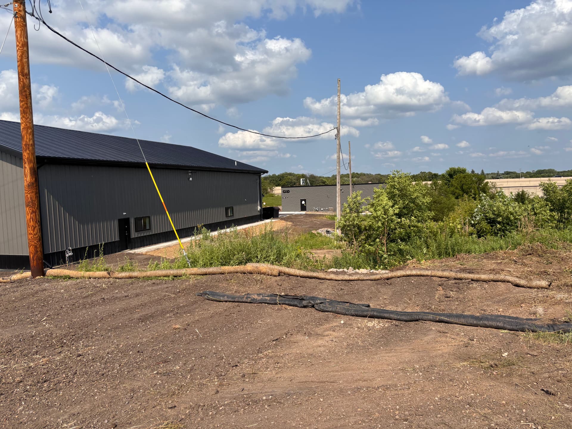 Gallery photos for Pond Completion, Fine Grading and Erosion Control on a Commercial Site: Image #3