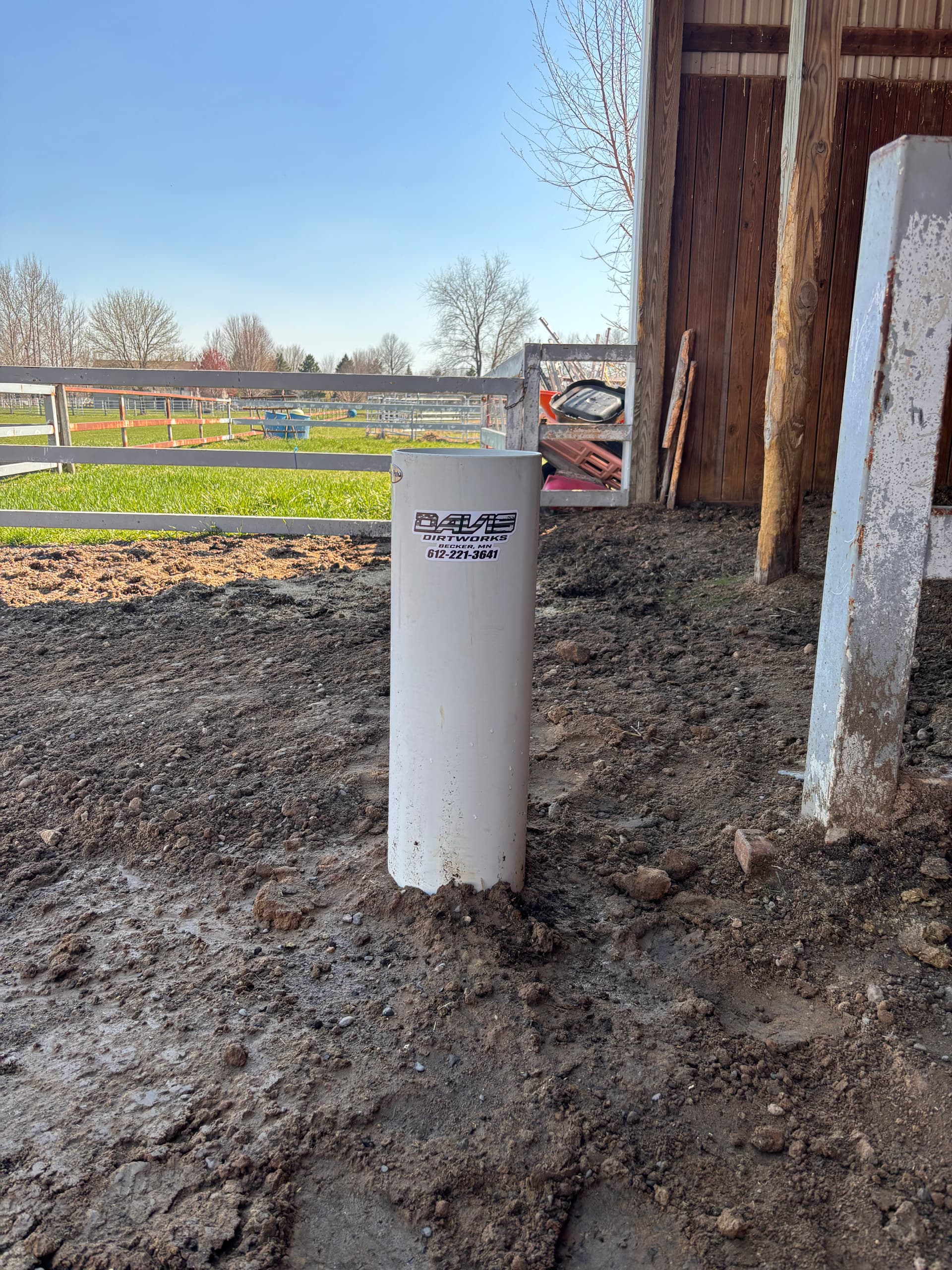Gallery photos for Automatic Drinking Post Waterer Installation in Nowthen MN: Image #1