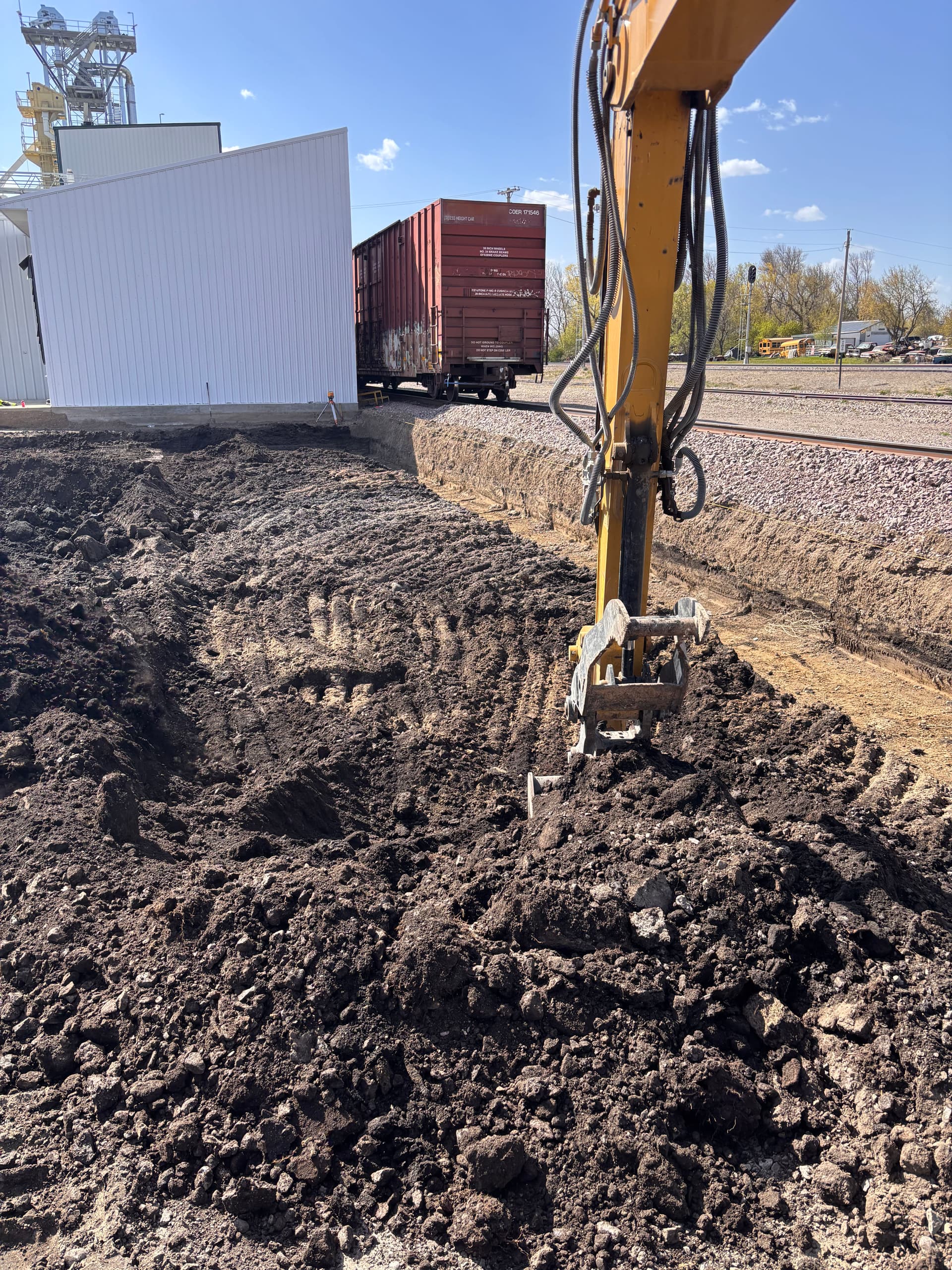 Gallery photos for Edible Bean Storage Building Site Prep in Valley City: Image #5