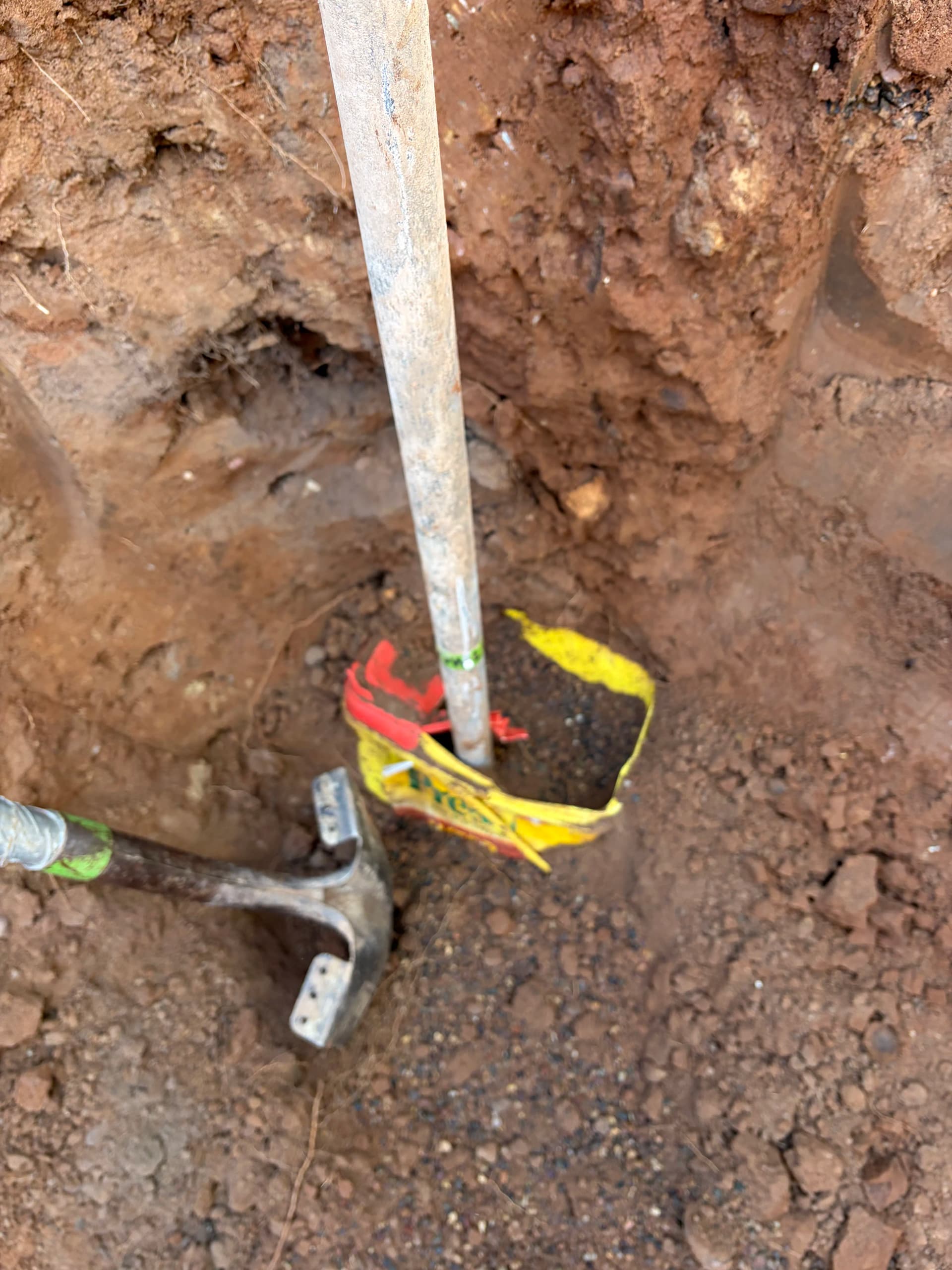 Gallery photos for Fixing a Botched Drinking Post and Yard Hydrant Installation in Stillwater: Image #4