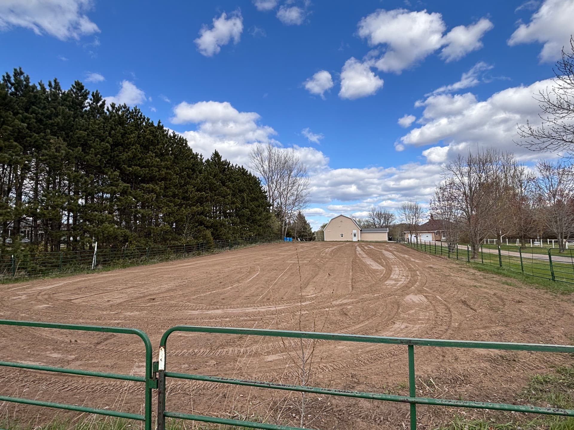 Riding Arena Grading and Footing Work Done Right image