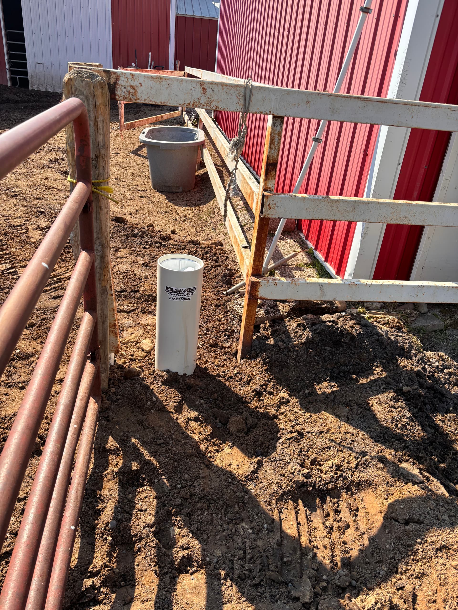 Gallery photos for Automatic Drinking Post Waterer Installation in Nowthen MN: Image #2