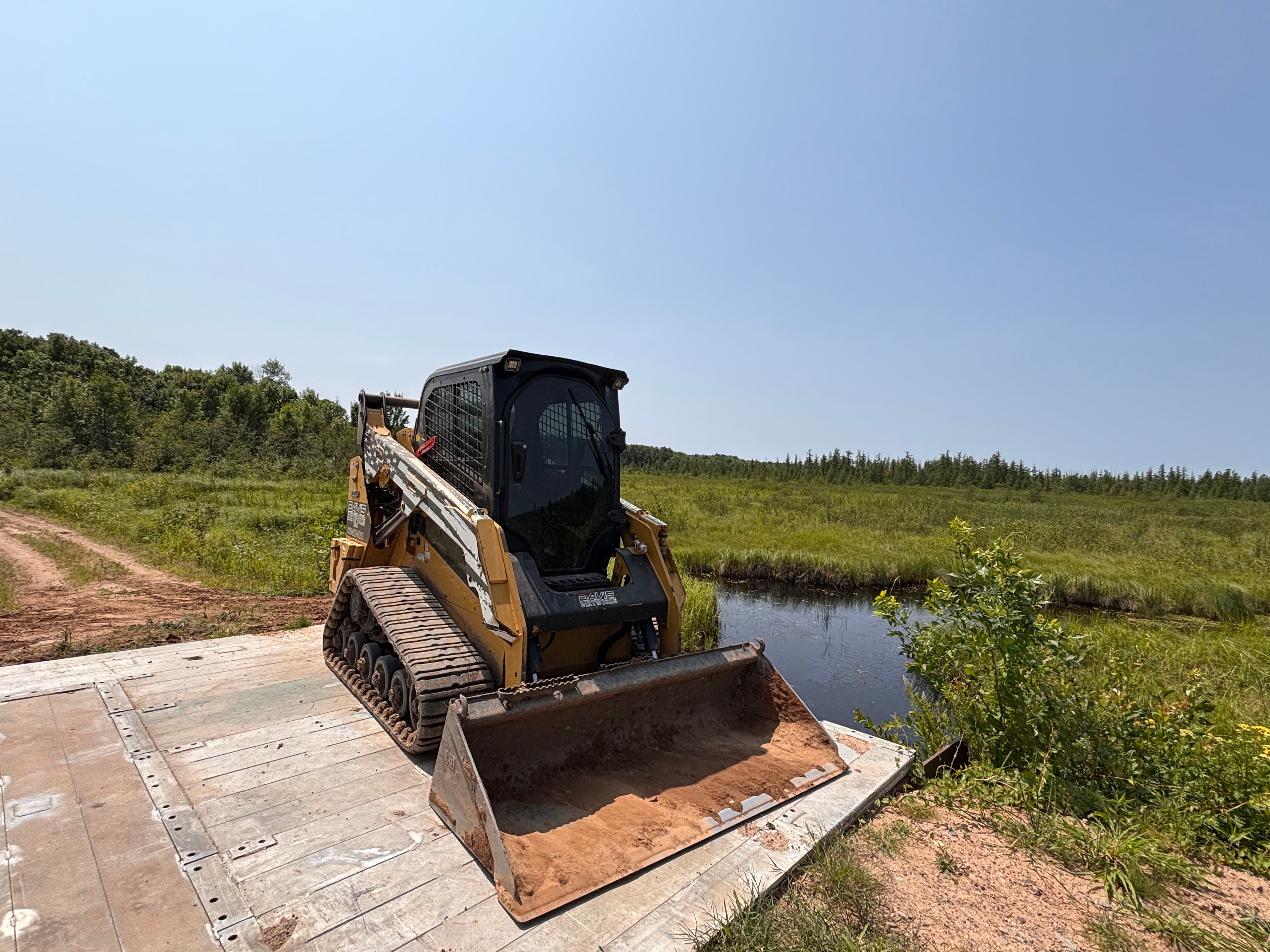 Project Hunting Property Trail Work and Grading in Hillman image