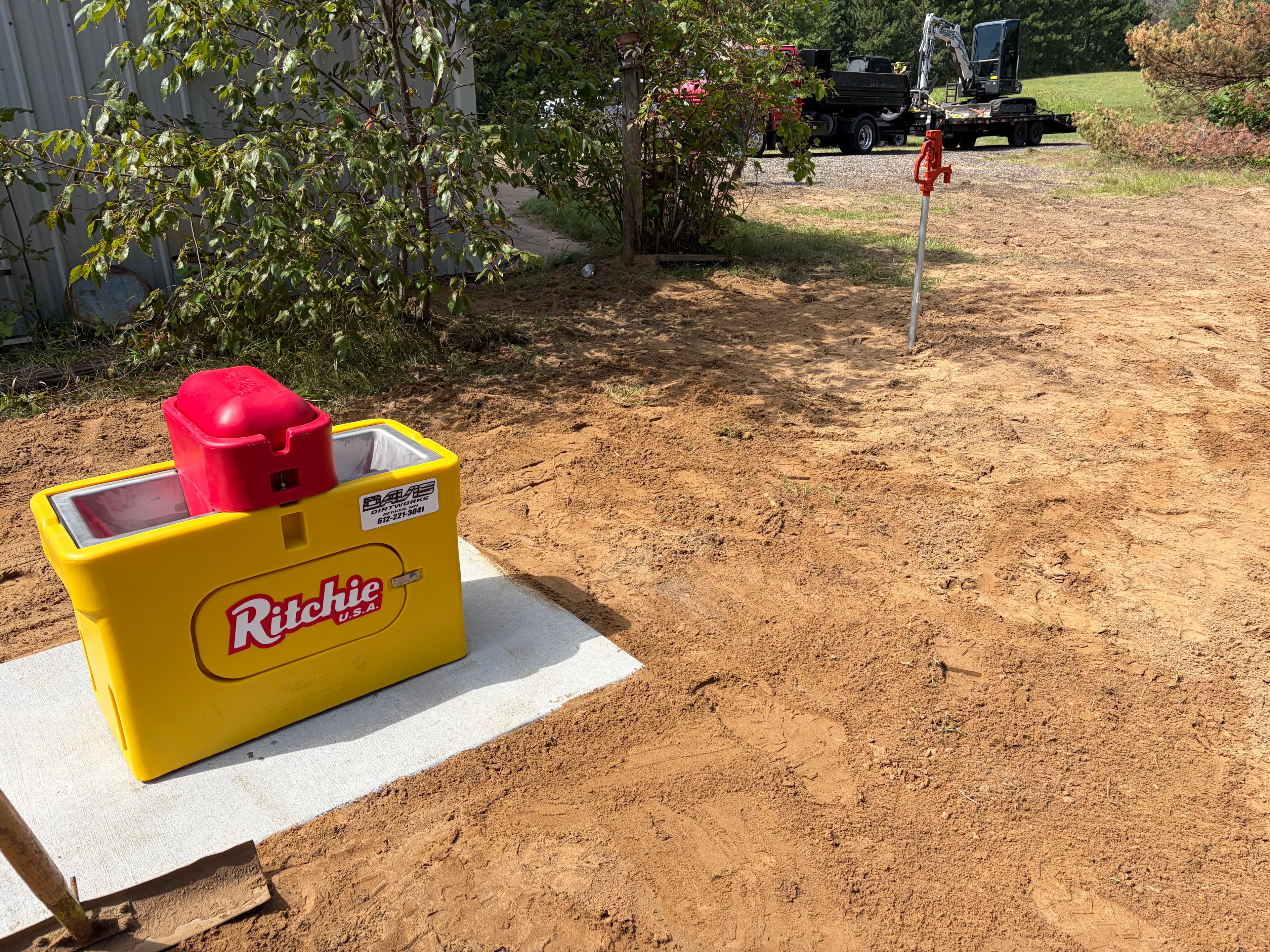 Project Ritchie Omni 2 Waterer and Yard Hydrant Install in North Branch image
