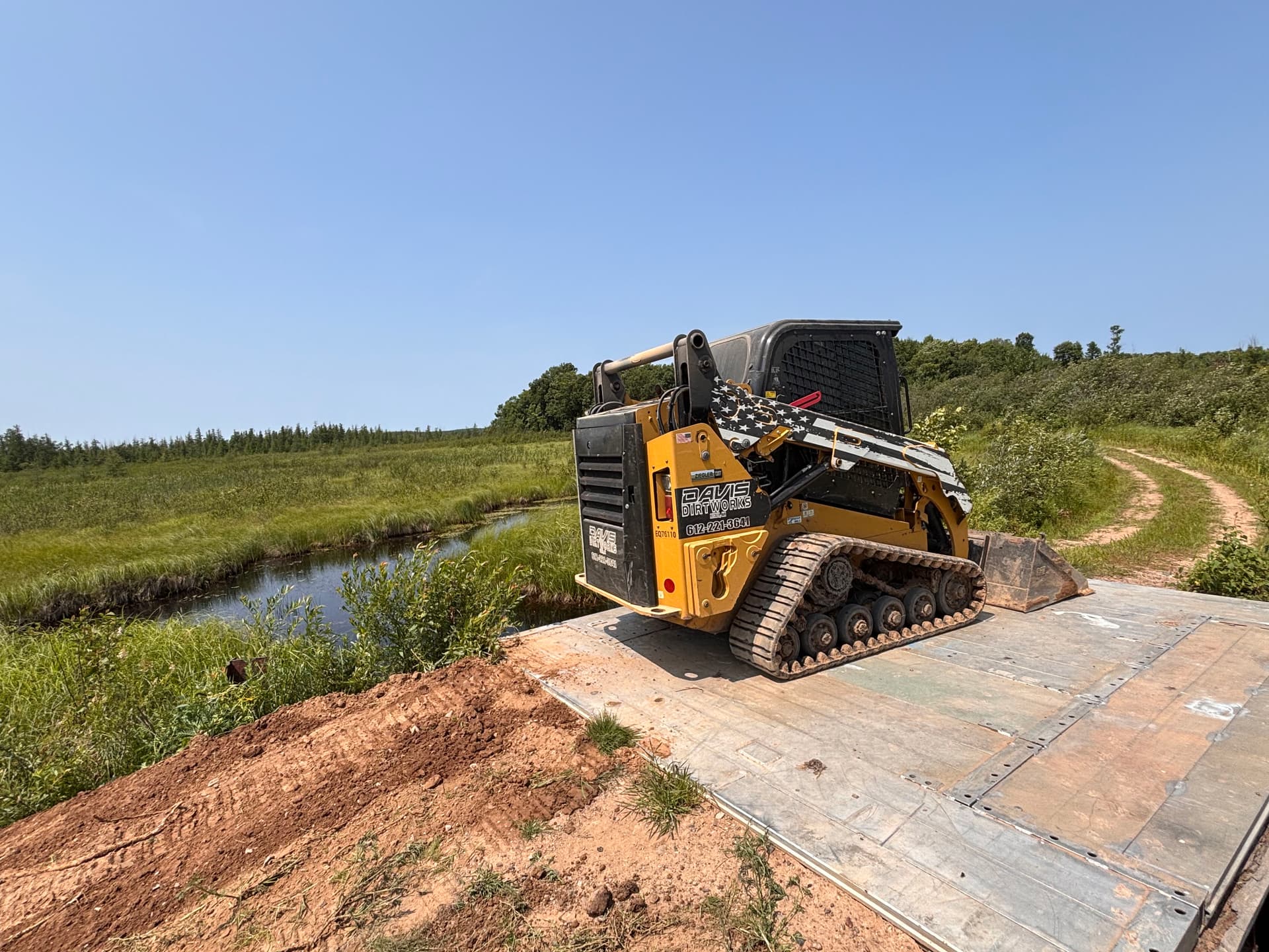 Gallery photos for Hunting Property Trail Work and Grading in Hillman: Image #1