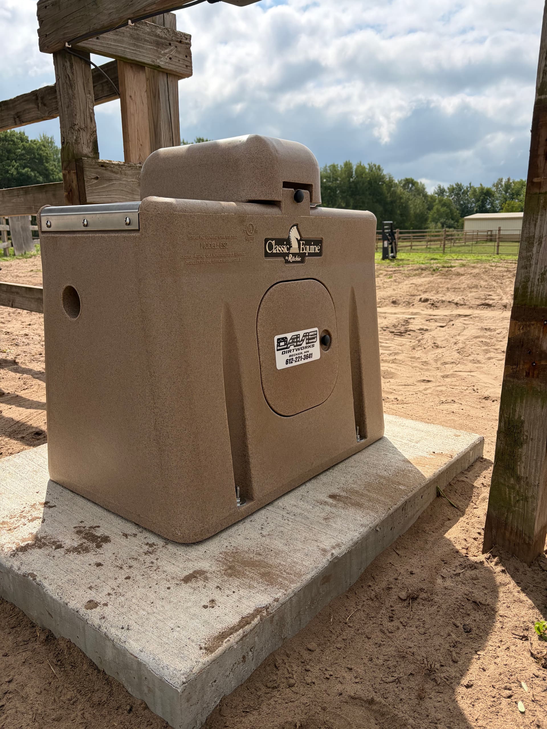 Gallery photos for Isanti Horse Property Gets a Classic Equine Ritchie Waterer Upgrade: Image #1
