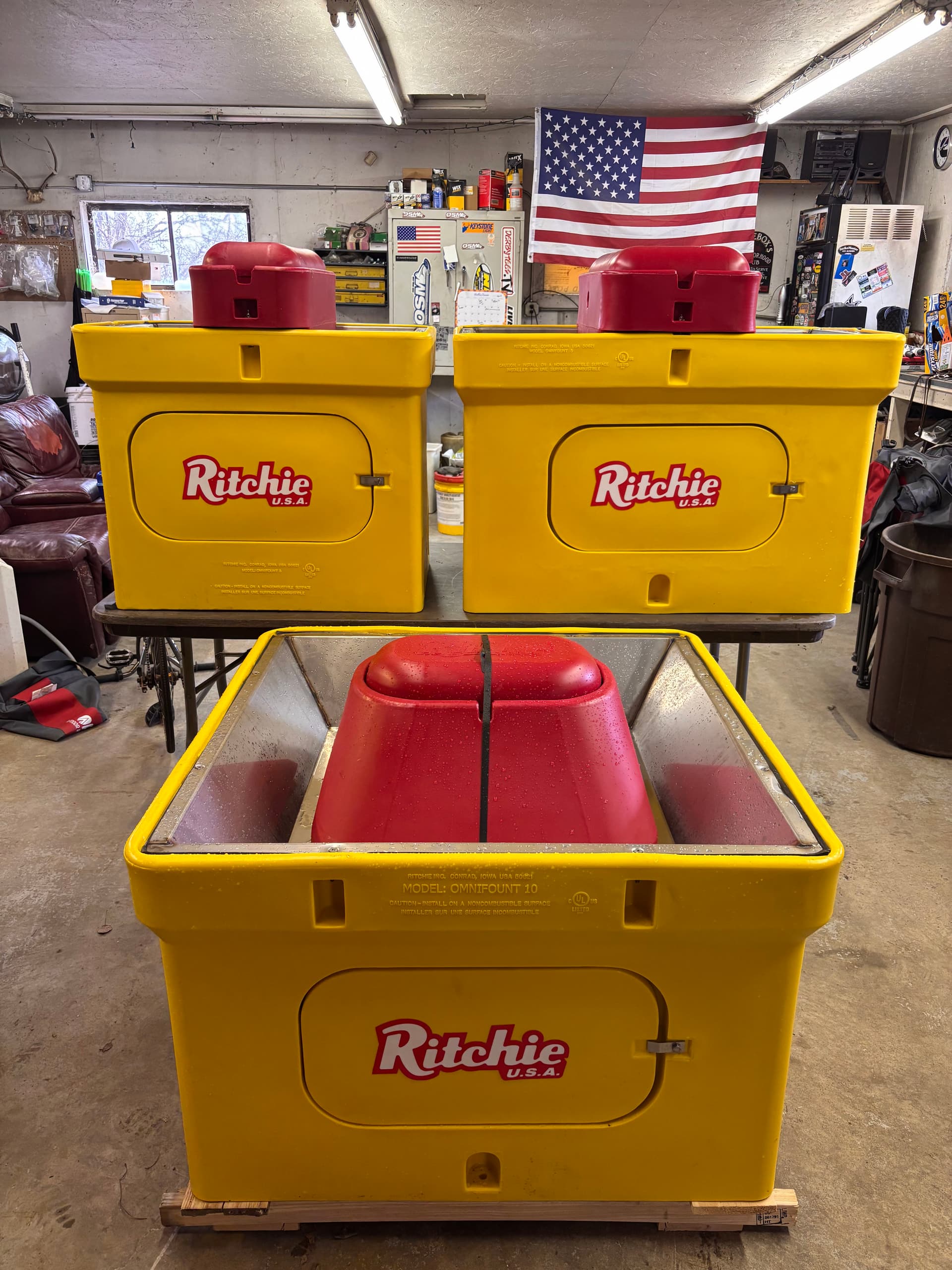 Ritchie Waterers Ready to Give Cattle Fresh Water on Demand image