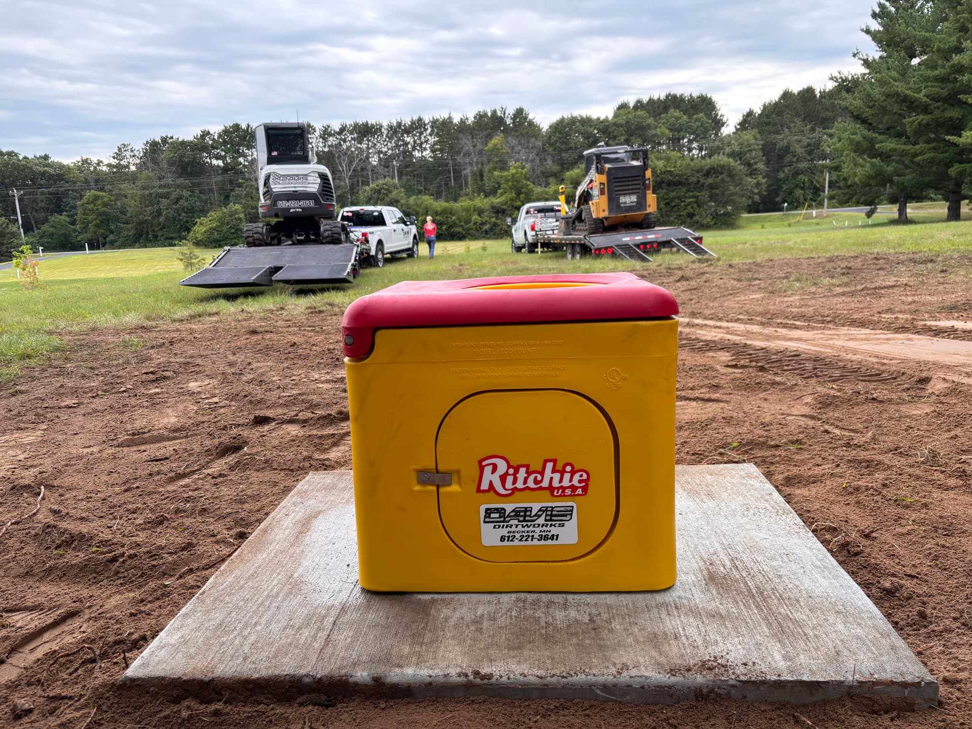 Ritchie Ecofount Waterer Install for a New Horse Farm image