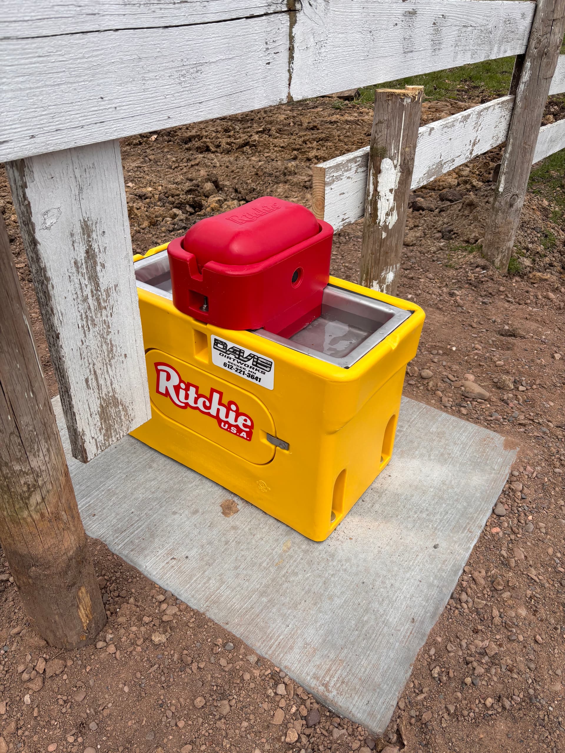 Ritchie Automatic Waterer and Yard Hydrant Install at RnR Ranch in St. Croix Falls image