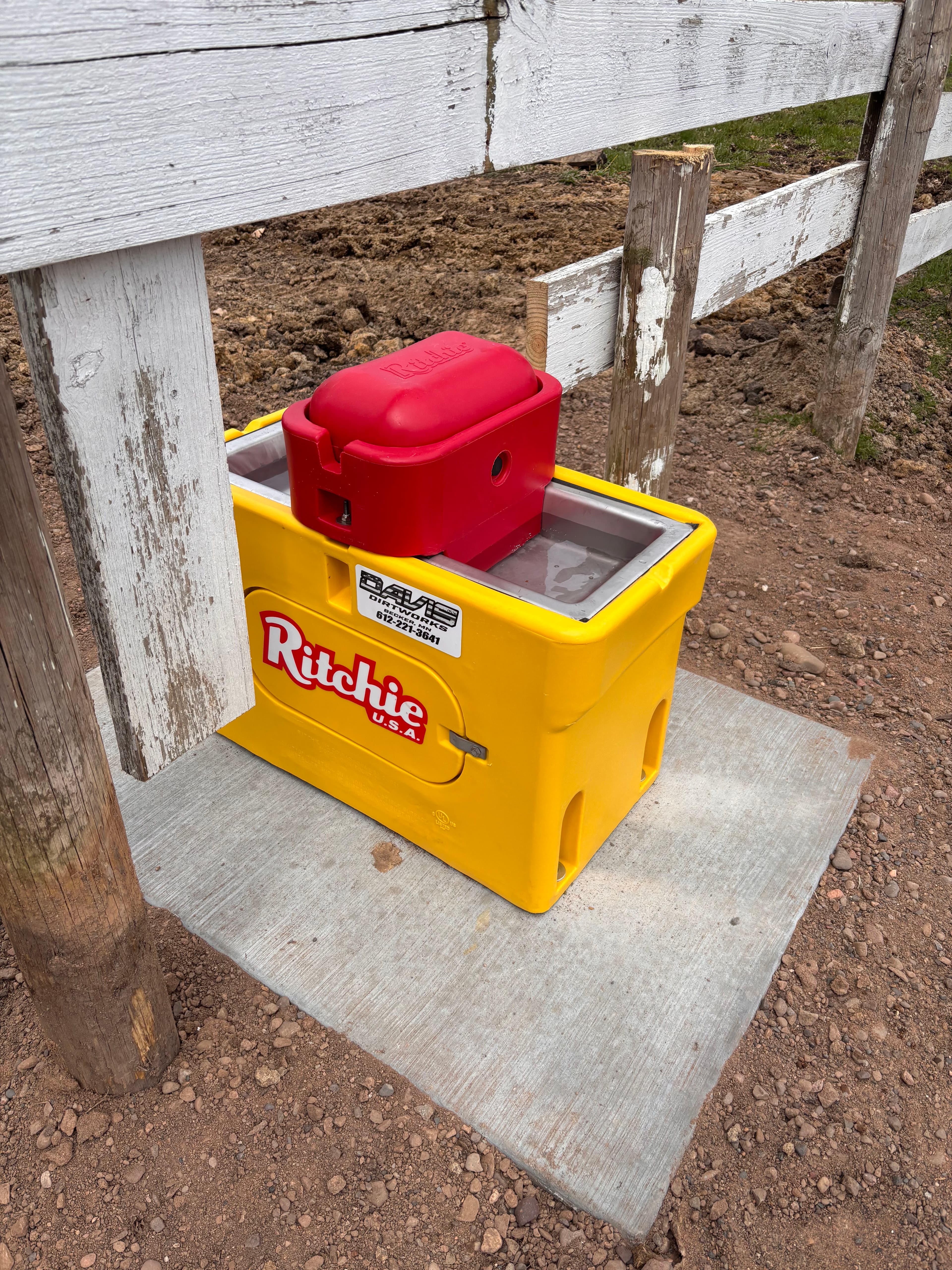 Project Ritchie Automatic Waterer and Yard Hydrant Install at RnR Ranch in St. Croix Falls image