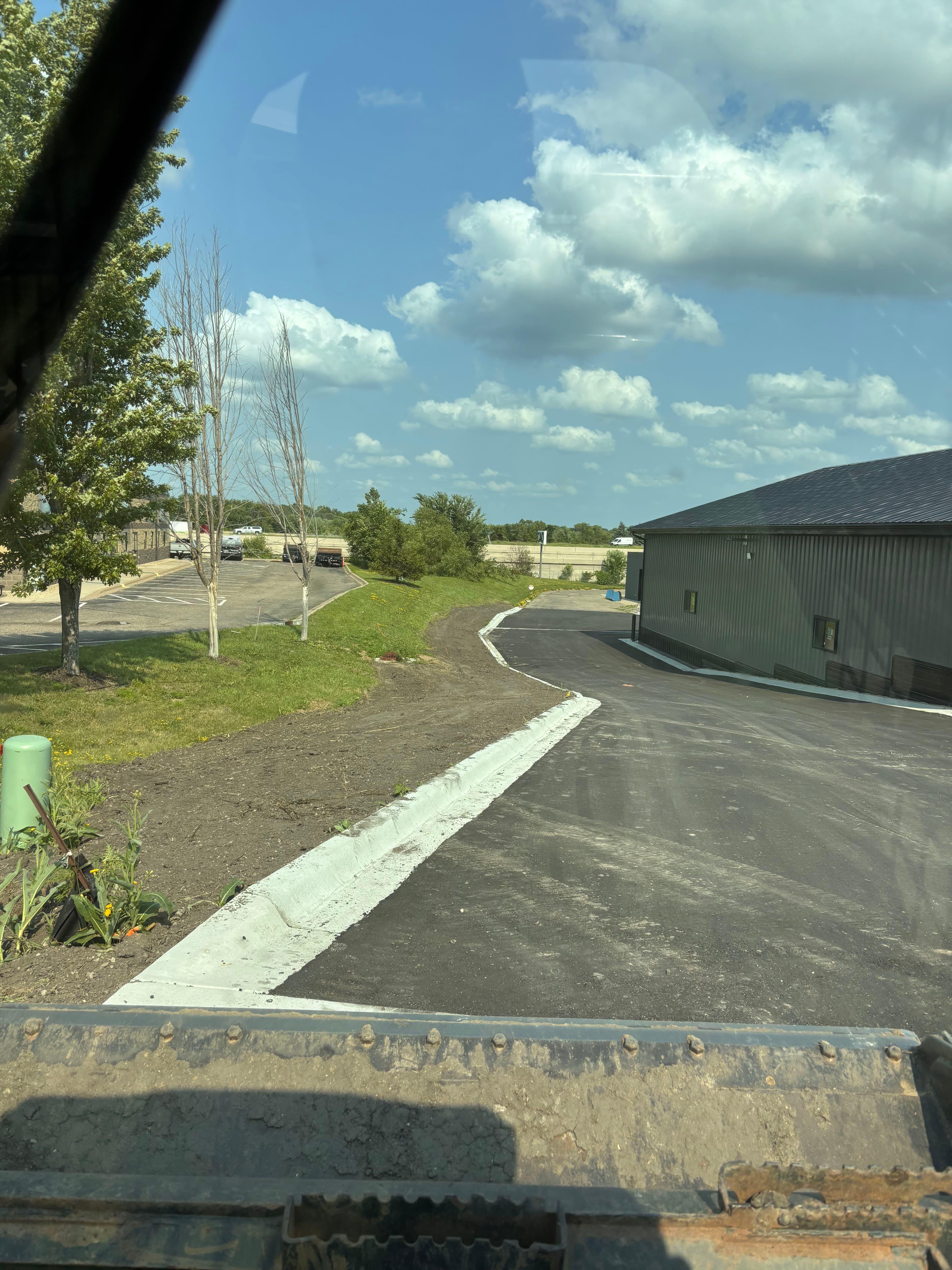 Project Pond Completion, Fine Grading and Erosion Control on a Commercial Site image