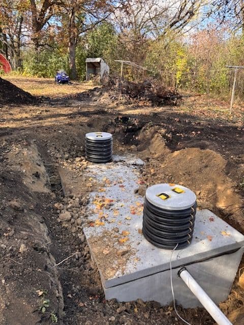 Gallery photos for Water Line and Holding Tank Installation in Clearwater MN: Image #3