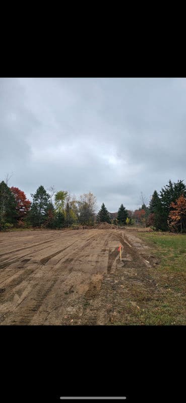 Project Rough Grading a Pole Barn Pad in Ham Lake image