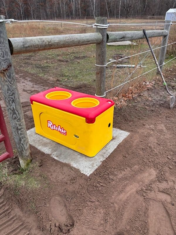 Ecofount 2 Watering Solution Installation at Spirit Horse Center in Brainerd