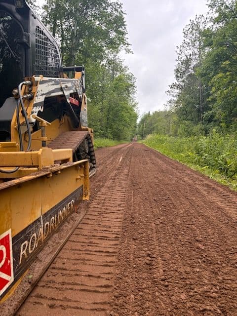 Custom Grading and Driveway Transformation image