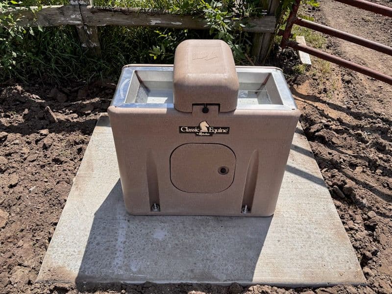 Automatic Waterers Installation at Lady Luck Ranch