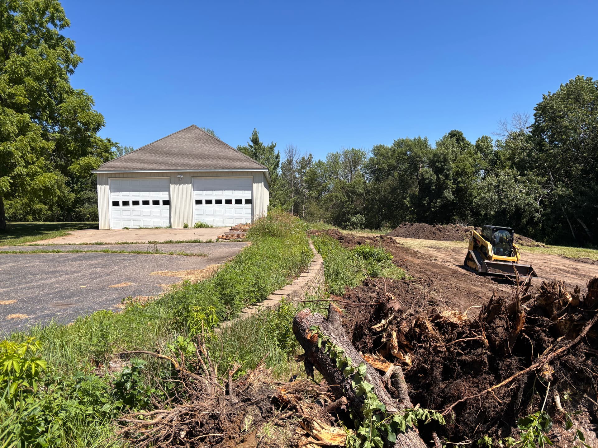 Gallery photos for Pole Barn Pad Site Prep and Fill Work in Corcoran: Image #3