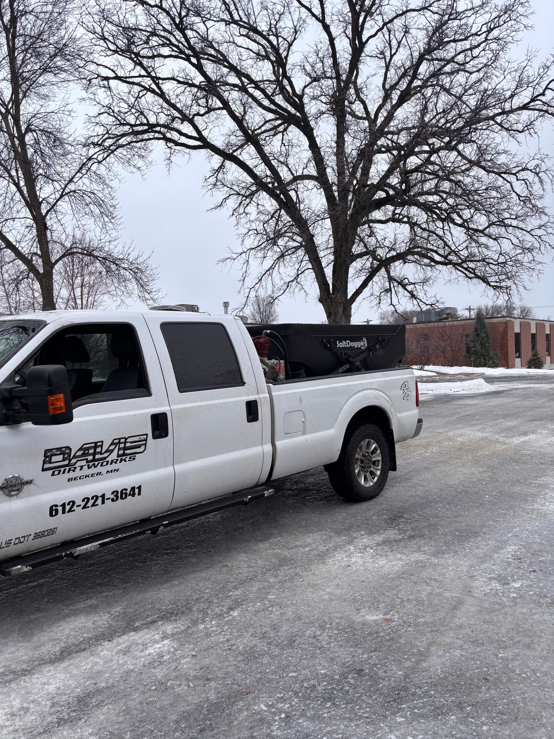 Gallery photos for Salt and Sand Spreading to Keep Winter Roads Safe: Image #1