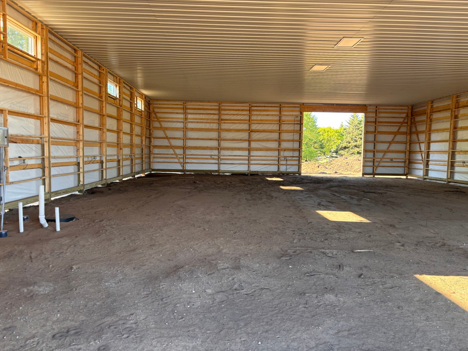 Gallery photos for Holding Tank Install and Shop Floor Prep in Ham Lake: Image #4