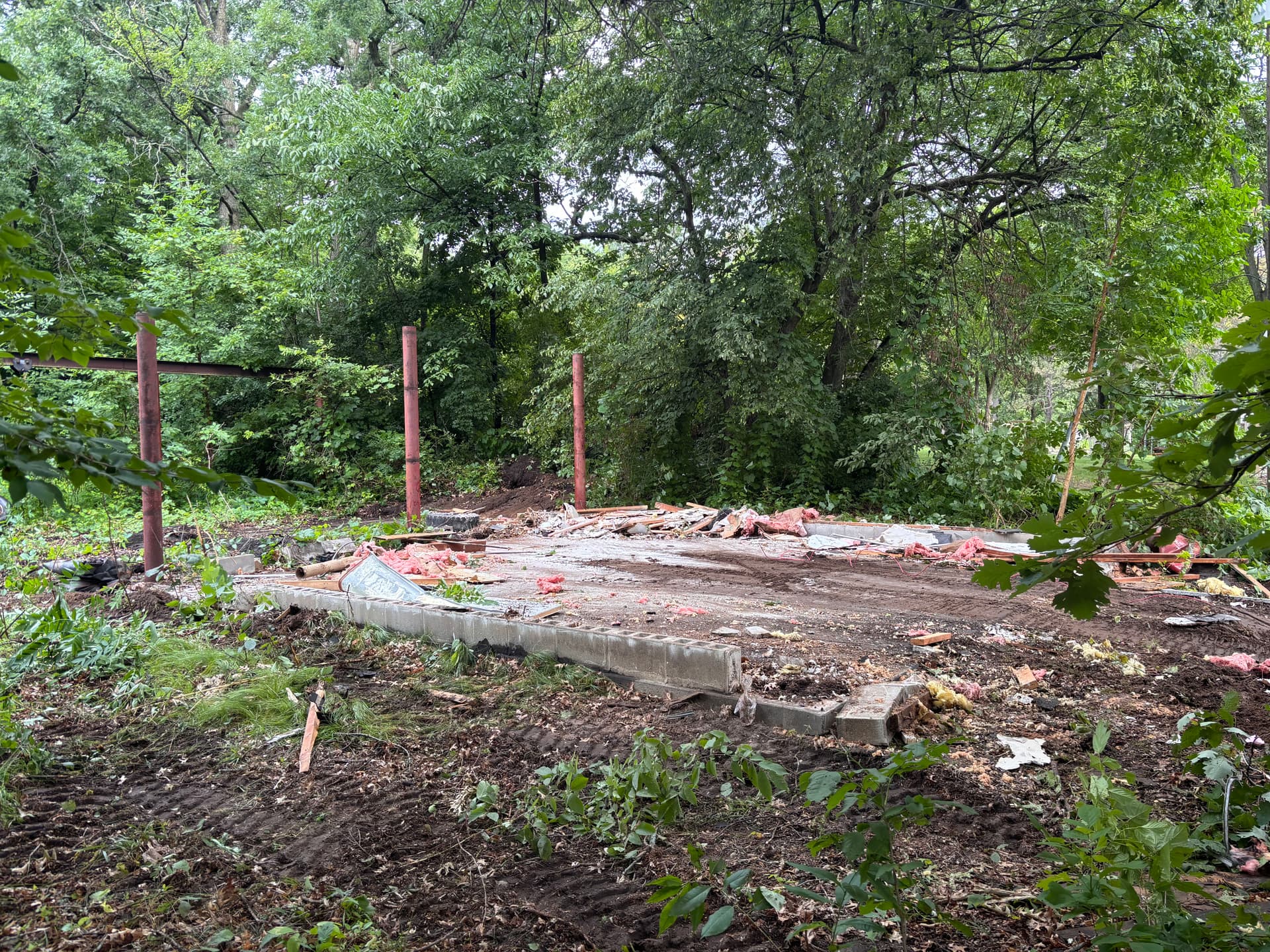 Gallery photos for Garage and Shed Demo Clears the Way in Otsego: Image #6