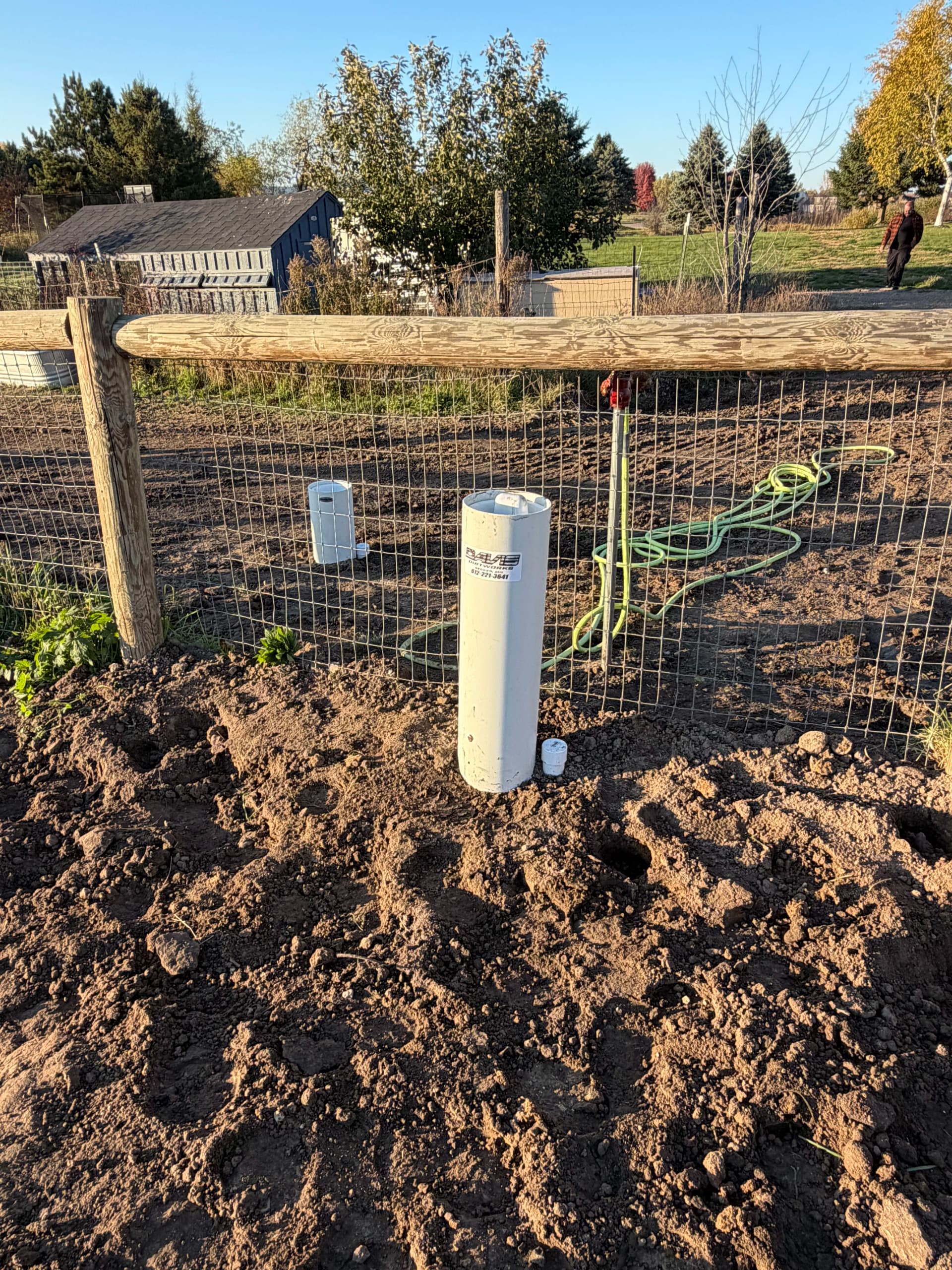 New Drinking Post Waterers Installed for Horses and Sheep in Hugo image