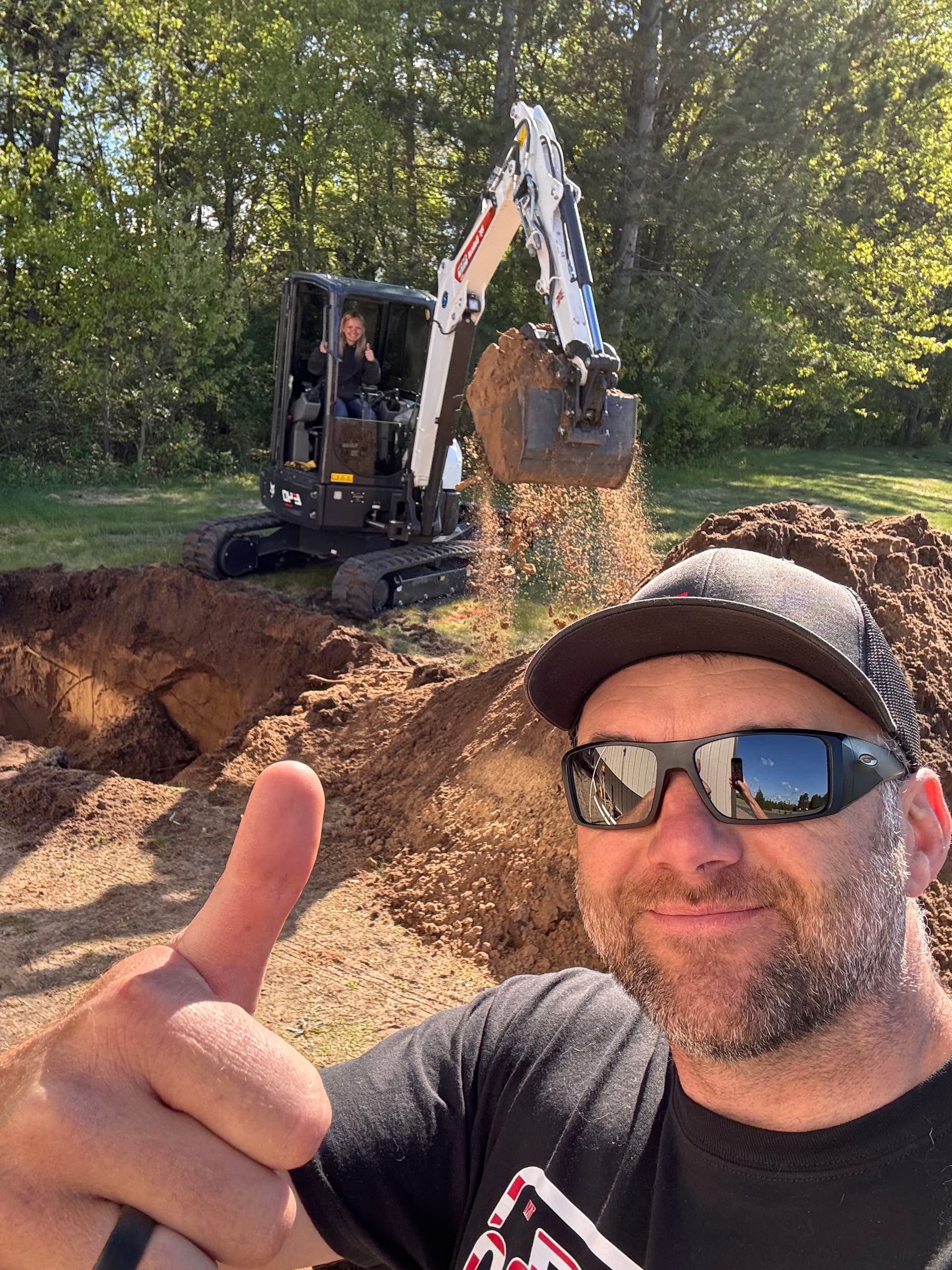 Gallery photos for Holding Tank Install and Shop Floor Prep in Ham Lake: Image #3