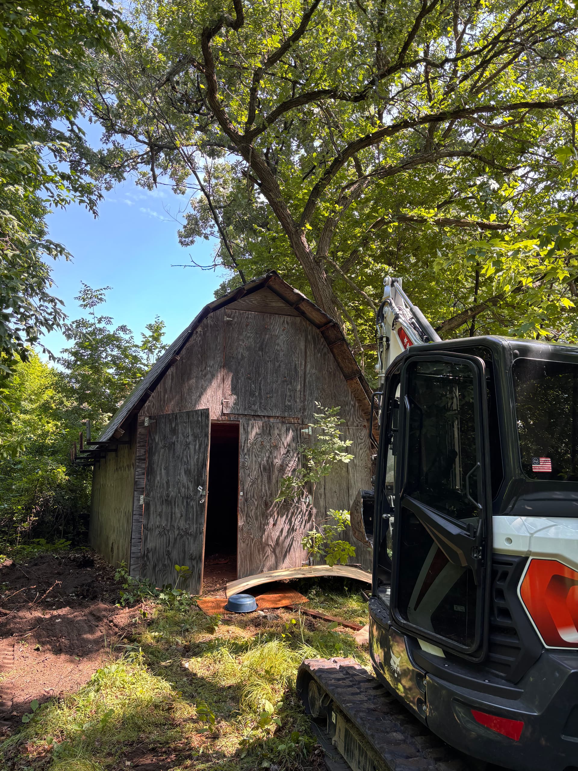 Gallery photos for Garage and Shed Demo Clears the Way in Otsego: Image #2