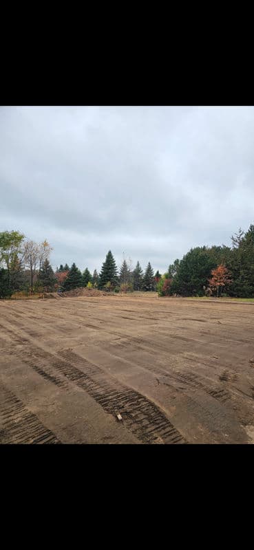Gallery photos for Rough Grading a Pole Barn Pad in Ham Lake: Image #1
